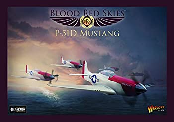 楽天アトリエ絵利奈【中古】【輸入品・未使用】Bolt Action Warlord Games Blood Red Skies - P-51D Mustang - Air Combat Game Miniatures