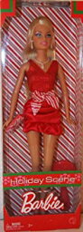 【中古】【輸入品・未使用】Barbie Holiday Scene Barbie Doll