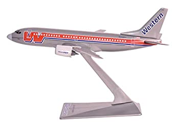 【中古】【輸入品 未使用】Western「ベアメタル」 737-300 飛行機ミニチュアモデル プラスチック スナップフィット 1:200 パーツ ABO-73730H-004