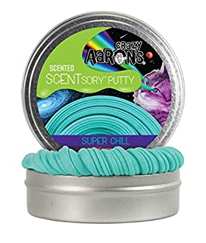 【中古】【輸入品・未使用】Crazy Aaron's SCENTsory 香り付きシンキングパテ - クールなメンソール2.75インチ缶 - スーパーチルスウィートメントール香りパテ - ソフトセラ