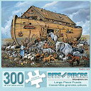 【中古】【輸入品・未使用】Bits and Pieces ジグソーパズル 大人用 300ピース 18インチ x 24インチ ノアのアーク 300ピース 宗教的な...
