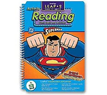 【中古】【輸入品 未使用】LeapPad: Leap 2 Reading - Superman Interactive Book and Cartridge