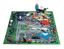 【中古】【輸入品・未使用】エアポート プレイマット105×80 ターミナル 滑走路あり 【並行輸入品】(3)