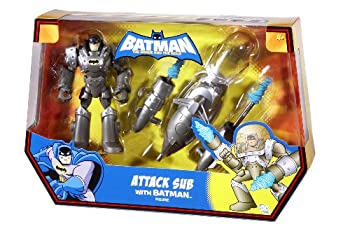 【中古】【輸入品・未使用】Batman: The Brave and The Bold Attack Sub with Batman Figure【メーカー名】【メーカー型番】R6014【ブランド名】マテル(MATTEL)【商品説明】Bat...