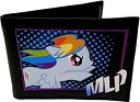 【中古】【輸入品・未使用】My Little Pony Brony Bifold Wallet Rainbow Dash by My Little Pony [...