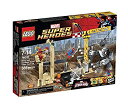 【中古】【輸入品・未使用】LEGO Super Heroes 76037 Rhino and Sandman Super Villain Team-Up Building Kit