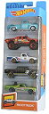 【中古】【輸入品・未使用】Hot Wheels 5 Pack Hot Trucks '52 Chevy Sandblaster Datsun 620 2009 Ford F-150 and '68 El Camino