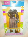 【中古】【輸入品・未使用】Barbie Trend Brown Shirt Stripped Skirt Outfit