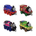【中古】【輸入品・未使用】きかんしゃトーマスとなかまたち フィッシャープライス アラウンドザワールド プッシュアロン 4個パック