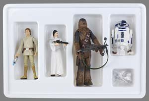 【中古】【輸入品 未使用】Star Wars Exclusive Early Bird Action Figure Set (Luke Skywalker Princess Leia Chewbacca and R2-D2) 4-pack 3.75