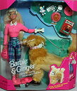 【中古】【輸入品・未使用】Barbie Doll & Ginger the Dog by Mattel