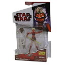 【中古】【輸入品 未使用】Star Wars Clone Wars Ahsoka Tano with Rotta the Huttlet 3-3/4 Inch Scale Acti...