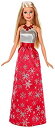 【中古】【輸入品・未使用】Holiday Barbie 2017 Doll in Snowflake Dress