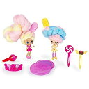 【中古】【輸入品・未使用】Candylocks BFF 2パック 3インチ ケリー・ベリーとボー・ナナ 香り付きコレクション人形 アクセサリー付き