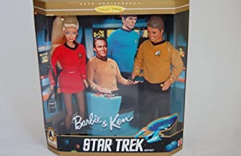 yÁzyAiEgpzStar Trek Barbie and Ken Set