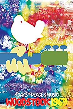 【中古】【輸入品・未使用】Poster - Woodstock - Tye Dye Wall Art Licensed Gifts Toys 241153