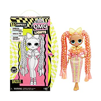 yÁzyAiEgpzL.O.L Surprise! O.M.G. Lights Dazzle Fashion Doll with 15 Surprises