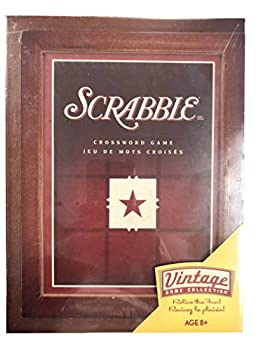【中古】【輸入品 未使用】Parker Brothers Vintage Game Collection Wooden Book Box Scrabble