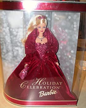 yÁzyAiEgpzo[r[2002 Holiday Celebration Barbie Mattel@Ai@56209