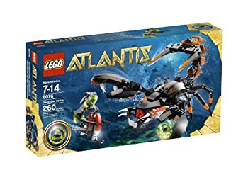 【中古】【輸入品・未使用】LEGO? Atlantis Deep Sea Striker 8076