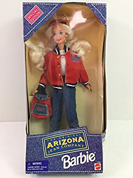 【中古】【輸入品・未使用】Barbie Year 1995 30cm Doll - The Original Arizona Jean Company Barbie Doll with Denim Jeans T-Shirt Denim Jacket Baseball Cap Backpack