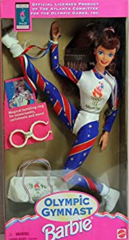 yÁzyAiEgpzBarbie Olympic Gymnast Barbie Doll (Auburn Hair 1995)