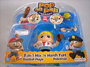 【中古】【輸入品・未使用】Pop On Pals Policeman and Baseball Player