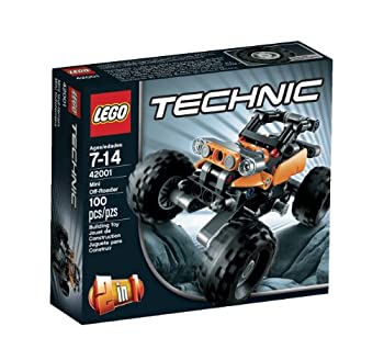 【中古】【輸入品・未使用】LEGO Technic 42001 Mini Off-Roader【メーカー名】【メーカー型番】6024753【ブランド名】レゴ(LEGO)【商品説明】LEGO Technic 42001 Mini Off-Roader当店では初期不良に限り、商品到着から7日間は返品を 受付けております。映像作品には日本語吹き替え、日本語字幕が無い場合があり、プレーヤーによっては再生できませんので予めご了承ください。こちらは当店海外ショップで一般の方から買取した未使用・品です。通関検査の為、開封されることがございますので予めご了承くださいませ。買取した為、中古扱いとしております。日本語の説明書は付属しておりませんので予めご了承くださいませ。また、輸入商品の為、コンセントの形状が違う、電圧による商品の不動作などは当店では出来かねます。他モールとの併売品の為、完売の際はご連絡致しますのでご了承ください。ご注文からお届けまで1、ご注文⇒ご注文は24時間受け付けております。2、注文確認⇒ご注文後、当店から注文確認メールを送信します。3、当店海外倉庫から当店日本倉庫を経由しお届けしますので10〜30営業日程度でのお届けとなります。4、入金確認⇒前払い決済をご選択の場合、ご入金確認後、配送手配を致します。5、日本国内倉庫到着後、検品し異常がなければ出荷⇒配送準備が整い次第、出荷致します。配送業者、追跡番号等の詳細をメール送信致します。6、日本国内倉庫到着⇒出荷後、1〜3日後に商品が到着します。　※離島、北海道、九州、沖縄は遅れる場合がございます。予めご了承下さい。お電話でのお問合せは少人数で運営の為受け付けておりませんので、メールにてお問合せお願い致します。営業時間　月〜金　10:00〜17:00初期不良以外でのお客様都合によるご注文後のキャンセル・返品はお受けしておりませんのでご了承下さい。