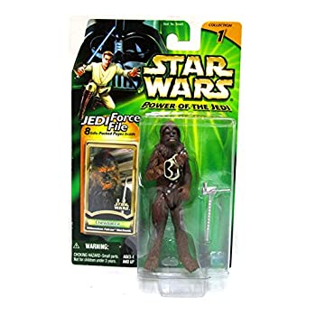 【中古】【輸入品・未使用】Star Wars Power of the Jedi Millennium Falcon Mechanic Chewbacca Action Figure