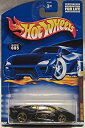 【中古】【輸入品・未使用】Mattel Hot Wheels 2001 1:64 Scale Black Jaguar XJ 220 Die Cast Car #085(3)