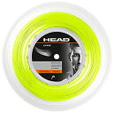 【中古】【輸入品・未使用】Head(ヘッド) リンクス 200Mロール 硬式テニスガット/1.30mm/イエロー