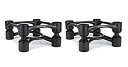 【中古】【輸入品・未使用】IsoAcoustics スピーカースタンド Aperta Black (ブラックカラーモデル) ペアセット
