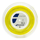 【中古】【輸入品・未使用】バボラ(Babolat) 硬式テニス ストリング RPMブラスト ラフ 125/130 (200mロール) BA243136 イエロー...