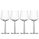 【中古】【輸入品・未使用】Essence Red Wine Glasses (Set of 4) Iittala