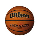 【中古】【輸入品・未使用】Wilson Evolution Game バスケットボール ブラック ユースサイズ 27.5インチ