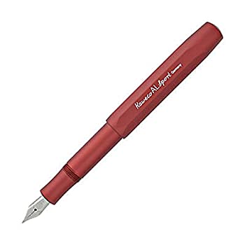 yÁzyAiEgpzKaweco AL Sport fountain pen Deep Red B (bold)