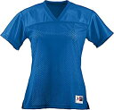 【中古】【輸入品・未使用】Augusta スポーツウェア レディース ジュニアフィットレプリカ フットボールTシャツ X-Large ブルー