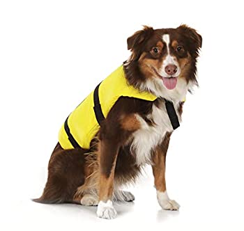 šۡ͢ʡ̤ѡSeachoice Dog Life Vest Yellow 86330 sz Medium by SEACHOICE