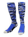 【中古】【輸入品・未使用】TCKスポーツEliteパフォーマンスover the calf Camo Socks US サイズ: M カラー: ブルー