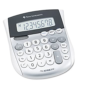yÁzyAiEgpzTexas Instruments TI-1795SV Minidesk Calculator 8-Digit LCD by Texas Instruments