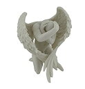 【中古】【輸入品・未使用】Resin Statues大理石ホワイトEmotionalヌードオス天使像5?x 6.5?X 5インチホワイトモデル# wu76019aa(3)
