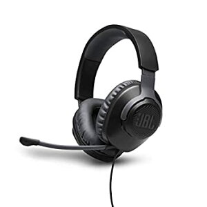 【輸入品・未使用未開封】JBL Quantum 100 - 有線オーバーイヤーゲーム用ヘッドフォン - ブラック通販セール