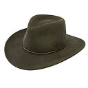 【中古】【輸入品・未使用】Stetson Gallatin クラッシャブルウールフェルトハット US サイズ: X-Large カラー: グリーン