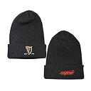 【中古】【輸入品・未使用】Guinness Knitted Ribbed Turn Up Beanie Hat With Embroidered Guinness Text And Signature(4)
