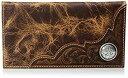 yÁzyAiEgpzAriat A3532208 Rodeo Distressed Photo Slip Wallet, Tan - One Size