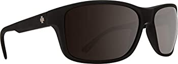 yÁzyAiEgpzSpy Men's Polarized Arcylon 673521038864 Black Rectangle Sunglasses