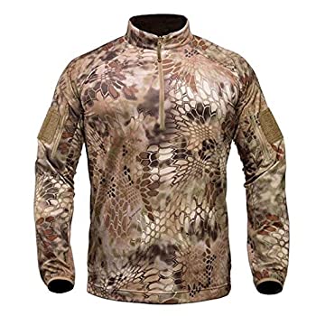 【中古】【輸入品・未使用】Kryptek メンズ スタンダード ヴァルハラ 2 LS ジップ、ハイランダー、2XL