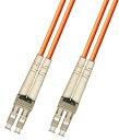 【中古】【輸入品・未使用】10メートル マルチモードデュプレックス光ファイバーケーブル (62.5/125) - LC - LC - オレンジ