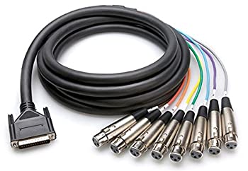 šۡ͢ʡ̤ѡHosa Technology DTF-805 Cable equilibre XLR3F vers DB25 5?m