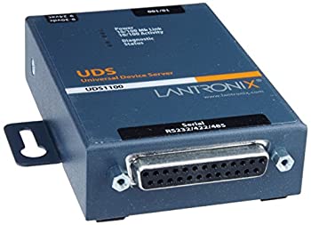 【中古】【輸入品・未使用】Lantronix Device Server UDS1100 One Port Serial (RS232/ RS422/ RS485) to IP Ethernet UL864 - Device server - 10Mb LAN 100Mb LAN RS-232